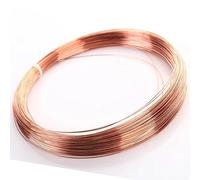 filo di rame puro, 100% filo di rame puro T2 bobina conduttivo, superfine(0.6mm,5 Meter)