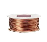 Filo Di Rame Puro Nudo 0.5Mm X 50M T2 Filo Rame Non Smaltato per Saldatura Bigio