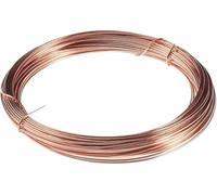 Filo di rame puro T2, nudo, per artigianato, esperimenti. Flessibile, conduttivo. 10m, diametri 0.2-1mm(0.8mm)