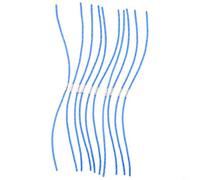 Filo di ricambio in nylon 2,4 mm x 30 cm per decespugliatore F016800182 ART 30 Combitrim, compatibile con Black & Decker GL680/GL685/GL686/GL687/GL690, filettatura extra forte per la manutenzione del