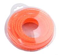 Filo di ricambio in nylon intrecciato da 0,2 cm per decespugliatore Ego Power+, compatibile con AL2450S STA1500 MST1501 MHC1502, rotolo da 15 m