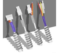 Filo di riscaldamento elettrico 950 due fili quattro fili e 850 aria calda gas riscaldamento nucleo adatto per 850D 852 858 952 stazioni dissaldatura ad aria calda elemento riscaldante a temperatura