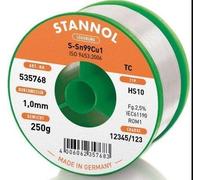 STA HS10 TC 1,0 - Stagno da saldatura HS10 senza piombo con contenuto di rame, dia