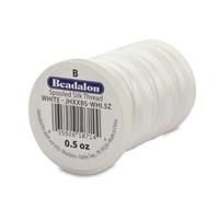Filo di seta a bobina Beadalon® Scegli colore e dimensione