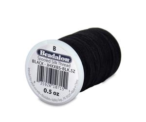 Filo di seta a bobina Beadalon® Scegli colore e dimensione