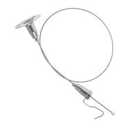 Filo di Sospensione Regolabile per Cornici Ganci for cavi regolabili for appendere quadri con fune metallica in acciaio inossidabile resistente for mostre in galleria