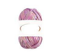 Filo di stoffa intrecciato a mano fai da te for tappeti, borse con ganci, cappelli for bambole - Materiale for lavori artigianali da 100 g(018color)