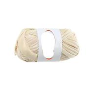 Filo di stoffa intrecciato a mano fai da te for tappeti, borse con ganci, cappelli for bambole - Materiale for lavori artigianali da 100 g(02color)