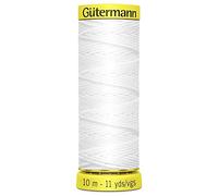 Filo elastico GUTERMANN di alta qualità - 10 m - tutti i colori, Bianco: WHT., 1 x 10m Spool