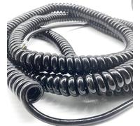 Filo elettrico 9 Core 0.3mm2 Tension Resistant Spring Cable Stretch 1 Meter to 12 Meters(Stretch 2 meter 9core 0.3mm2)