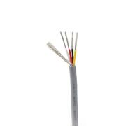 filo elettrico, Cavo audio schermato in PVC multipolare UL2547 grigio 1-10 m 300 V/80 C in rame stagnato multipolare AWG(24awg-4cores,1m)