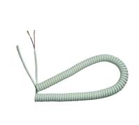 Filo elettrico Cavo di alimentazione a spirale for asciugacapelli a 3 fili, molla telescopica, cavo speciale da parete