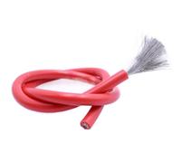 filo elettrico, Cavo di cablaggio con connettore in silicone morbido resistente al calore 14AWG 15AWG 16AWG 18AWG 20AWG 22AWG 24AWG 26AWG 17AWG Connettore(Red 5meter,22AWG)