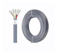 Filo elettrico in rame intrecciato, Cavo audio/controllo schermato UL2547, 26-18AWG 4C(50ft,4C-22AWG)
