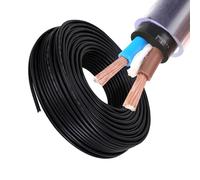 Filo elettrico in rame intrecciato, Cavo elettrico impermeabile for esterni da 2,5 mm²(320ft,2.5mm²)