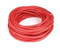 Filo elettrico in silicone flessibile, cavo scaldante filo in silicone multicolore 8-30 AWG 1/5/10 metri (rosso, 24 AWG)