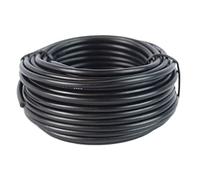 Filo elettrico in silicone flessibile, cavo scaldante filo in silicone multicolore 8-30 AWG 1/5/10 metri (nero, 8 AWG)