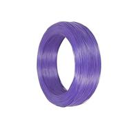Filo Elettrico,Trefoli per Strisce Cavo elettronico UL1571 20/50M 32 30 28 26 24 22AWG flessibile in PVC isolato in rame stagnato for uso ambientale, cavo fai da te(Purple,20 METERS_32AWG)