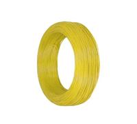 Filo Elettrico,Trefoli per Strisce Cavo elettronico UL1571 20/50M 32 30 28 26 24 22AWG flessibile in PVC isolato in rame stagnato for uso ambientale, cavo fai da te(Yellow,20 METERS_24AWG)