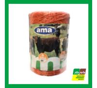 FILO ELETTRIFICATO AMA PER RECINZIONI RECINTO ALLEVAMENTO BOBINA ROTOLO ARANCION