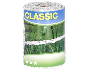 Filo Elettrificato Tondo per Recinto Classic Bianco M 250 Fili 6