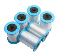 Filo flessibile non elastico, grande, per la creazione di gioielli, braccialetti e collane, materiale per perline (0,5 mm)