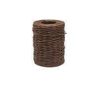Filo floreale da 2 mm, 180 m, filo di vite rustico rivestito in carta, per composizioni floreali, corone di fiori, ghirlande di vite, decorazione di matrimoni, progetti fai da te (marrone)