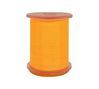 Filo fluorescente 70D per legare le mosche in nylon, materiale per esche e ami da pesca fai da te, 100 m (arancione fluorescente)
