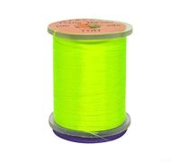 Filo fluorescente 70D per legare le mosche in nylon, materiale per esche e ami da pesca fai da te, 100 m (verde fluorescente)