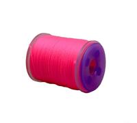 Filo fluorescente 70D per mosca, tipo nylon, 100 m per rotolo, compatibile con supporti standard per la pesca a mosca (rosa fluorescente)
