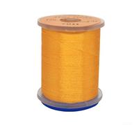 Filo fluorescente in nylon 70D per pesca a mosca e formazione del corpo, lunghezza 100 m per bobina, progettato per la preparazione della pesca a mosca (arancione scuro)