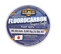 FILO FLUOROCARBON TRACK LINE SUPER SOFT BOBINA 50 MT DIAM. 0,60 MM PER TERMINALI