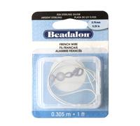 Filo francese in argento sterling 925 Beadalon® per proteggere il cavo di...