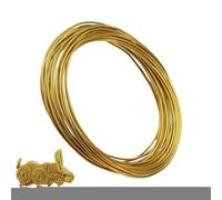 Filo In Alluminio | Di Gioielli Flessibili Per Accessi Di Gioielli Fai-da-te Per Bracciale, Collana, Lavoro Di Perle E Artigianale Flessibile Avvolgimento Della Gemma Per Produzione Di Gioie
