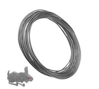 Filo in alluminio, filo per bricolage in alluminio, per la creazione di gioielli, per il fai da te per l'arte floristica, bonsai perline, collane e progetti