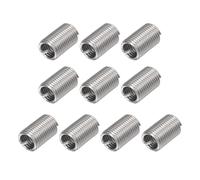 Filo Inserti 1/2-13 UNC 2.5D 304 Inox Acciaio Filettata Manicotto Acciaio 10pz