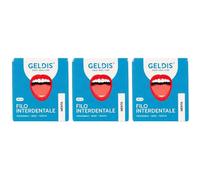 Filo Interdentale Geldis - Menta 3x1 pz Dentifricio