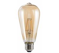 Filo LED, E27, 685 lm riempito. 53W, lampada vintage regolata, ambra, blc chd