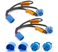 Filo LED Resistore Canceler Errore Decodificatore 9007 HB5 Testa Luce Alto Basso