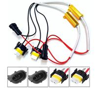 Filo LED Resistore Canceler Errore Decodificatore S H11 Testa Luce Basso Beam