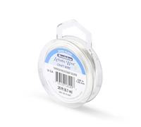 Filo mestiere (18 Calibro, 6,1 m, antimacchia), Argento - Beadalon