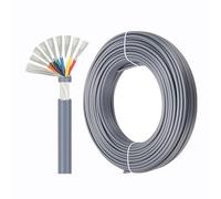 Filo multiconductore isolato, Cavo audio/controllo schermato UL2547, filo intrecciato in rame stagnato(25ft,20AWG)