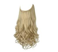 Filo nascosto segreto in un pezzo Fascia for capelli riccia dritta lunga e spessa for donne 16 parrucche for capelli con chiusura