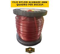 Filo nylon alumade quadro 4x100mt (kg2-lb4)
