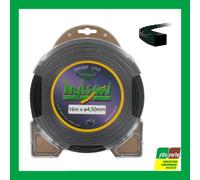 FILO NYLON DECESPUGLIATORE BLUE BIRD SEGHETTATO Ø4,5 x 16MT ALTA QUALITA' NYLSAW