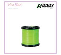 FILO DECESPUGLIATORE TAGLIAERBA 3mmx100mt QUADRATO BOBINA RIBIMEX