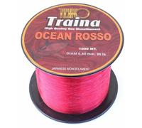 Filo Ocean Rosso Traina Tonno Big Game 1000Mt 35Lbs Pesca Mare Drifting TP