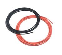 filo, Pannello solare Cavo connettore da 1 metri a 10 di collegamento del pannello estensione rosso e nero(10 Awg 6mm2,5 Meter Each)