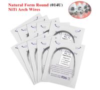 Filo per arco dentale super elastico Niti 0.12/0.14/0.16/0.18/0.20 naturale