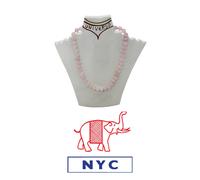 Filo per Collana/Bracciale Sfere Quarzo Rosa A17 NEW YORK COLLECTION (MI)